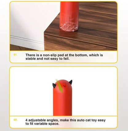 Auto-Rotating Laser Cat Toy