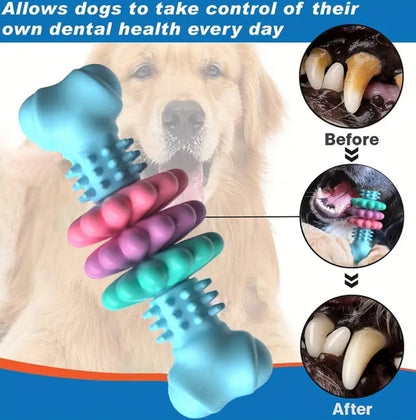 Indestructible Dog Chew Bone Toy