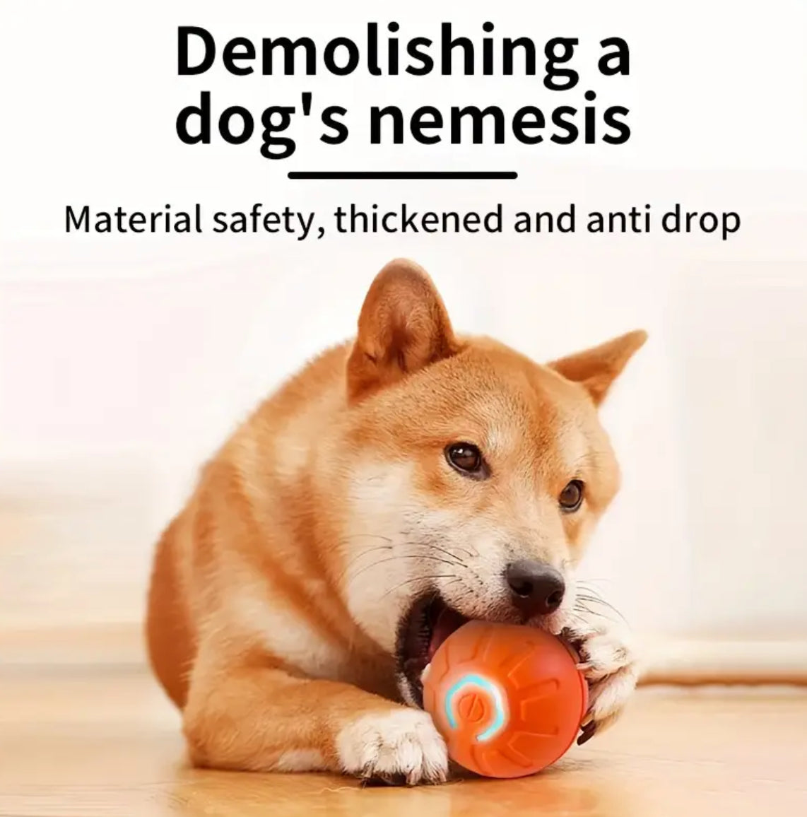 Interactive Electric Jumping Ball Dog Toy