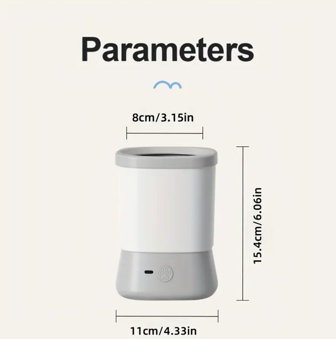 Electric Pet Foot Washer