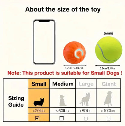 Interactive Electric Jumping Ball Dog Toy