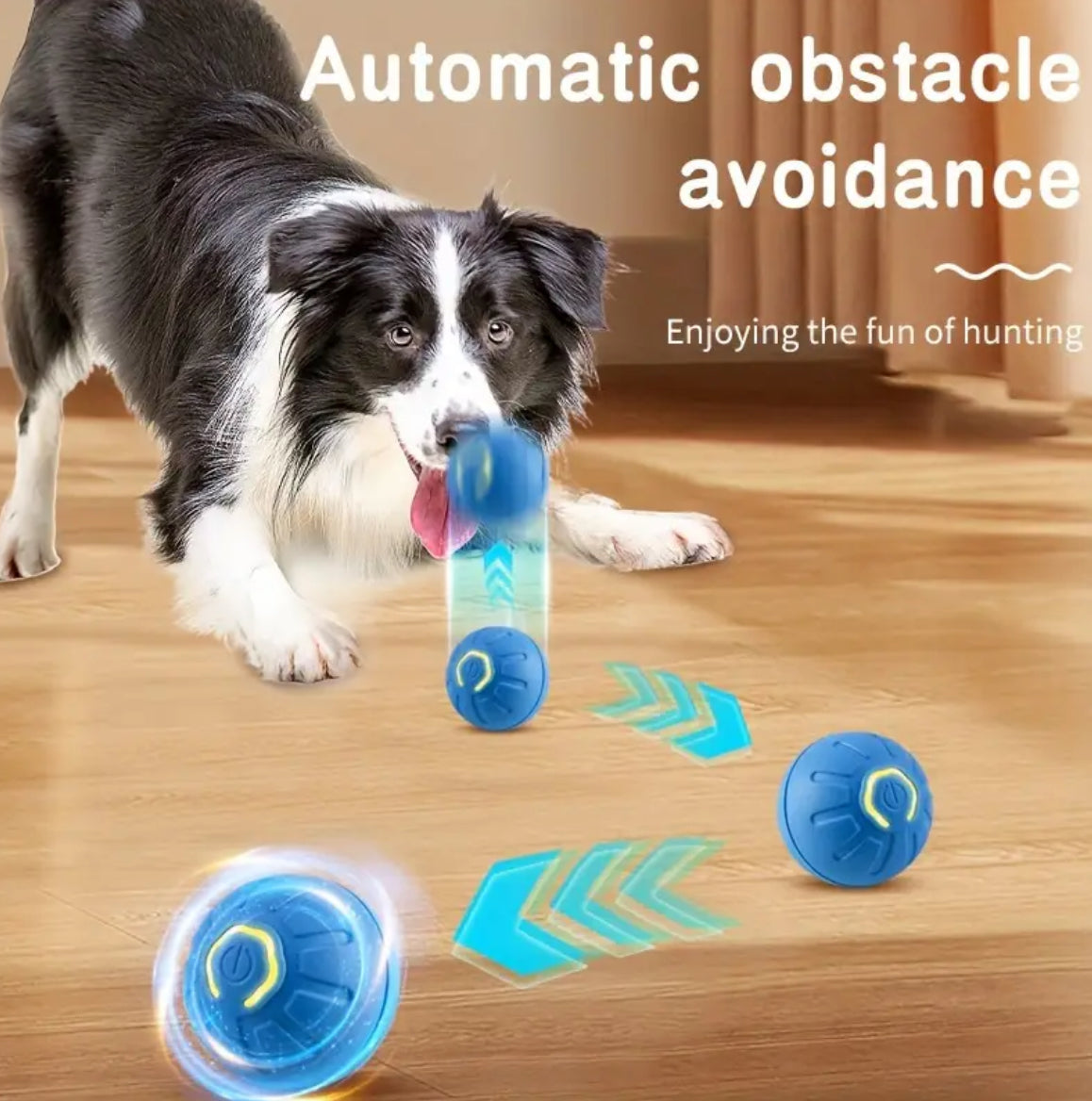 Interactive Electric Jumping Ball Dog Toy